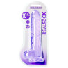 Real Rock Crystal Gode Crystal Clear 21 x 5.5cm Violet